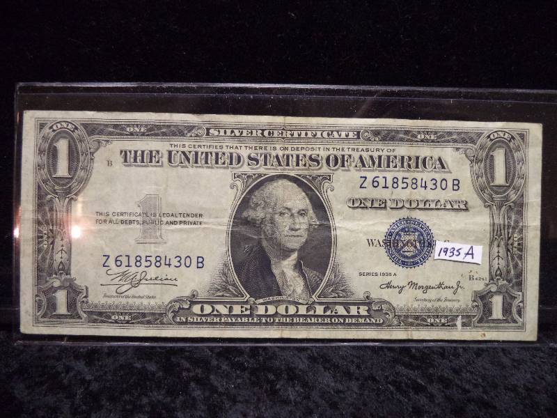 US $1 Silver Certificate - 1935A