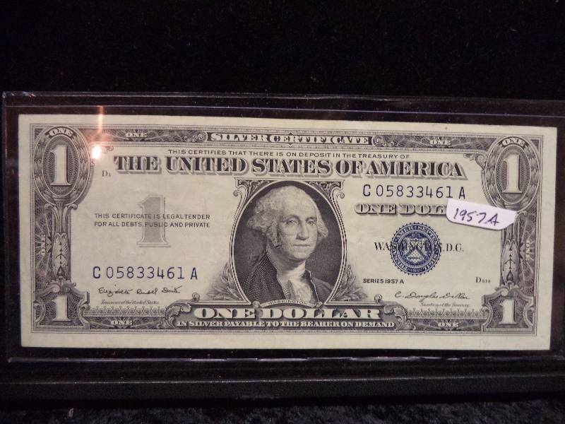 US $1 Silver Certificate - 1957A