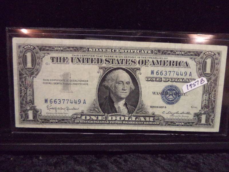 US $1 Silver Certificate - 1957B