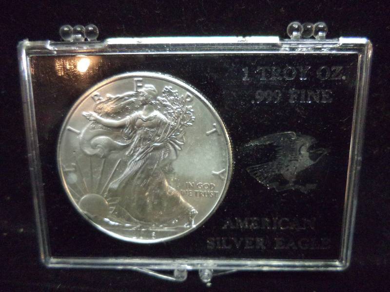 2016 American Eagle Silver Dollar in Plastic Case
