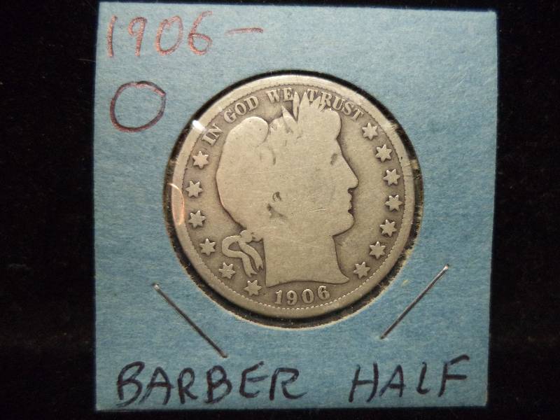 1906O Barber Half Dollar