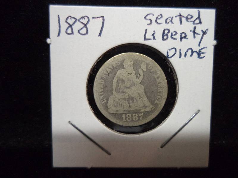 1887 Seated Liberty Dime