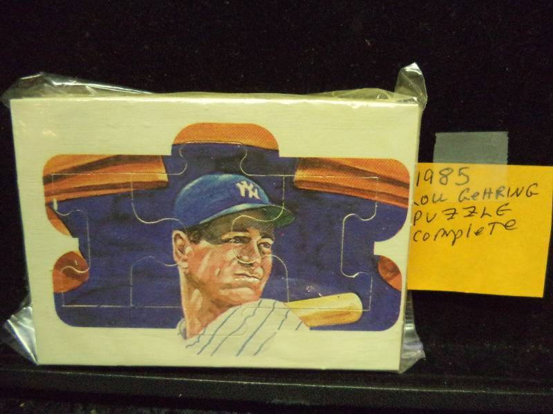 1985 Lou Gehring Puzzle, Complete