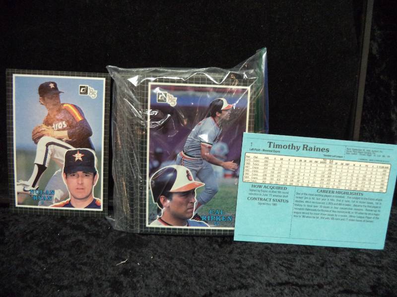 1985 Don Russ Complete 60 Card All Star Set