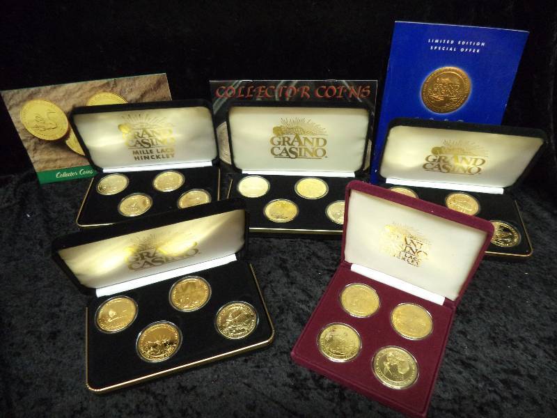 Lot - Grand Casino Collector Coins