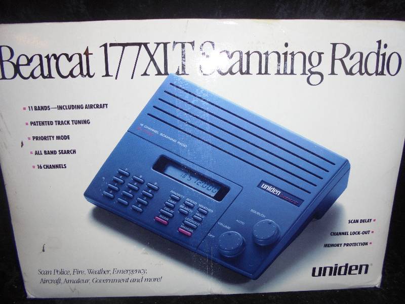 lot 40 image: Bearcat 177XLT Scanning Radio