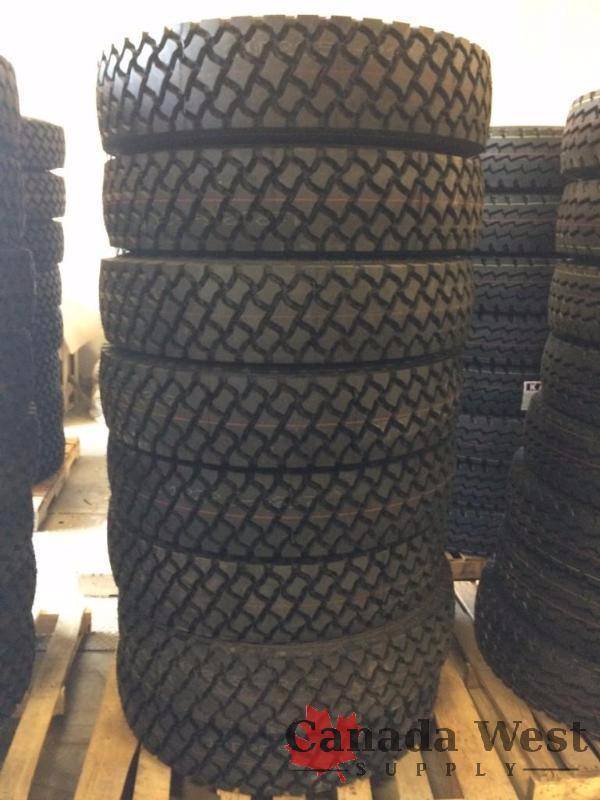 lot 24 image: NEW QNTY 4 X 11R24.5 16 PLY KAPSEN SEMI TRUCK DRIVE TIRES