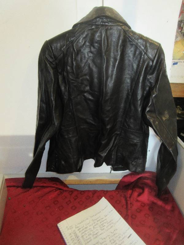 APT 9 LAMBS LEATHER COAT