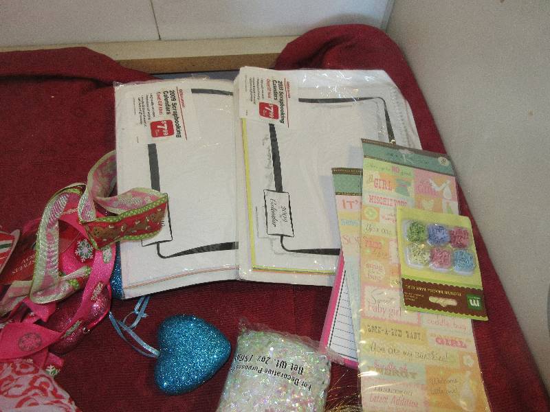 CRAFTING AND SCRAP BOOKING SUPPLIES