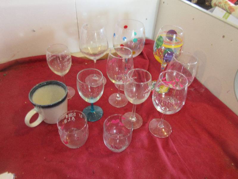 MISC WINE GLASSES