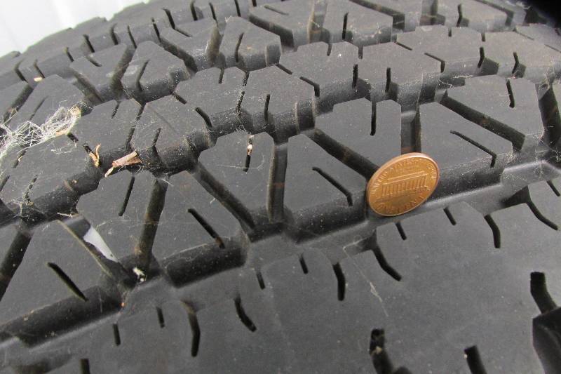 Tire On Rim Ford F Series P26570R17, Great Tread