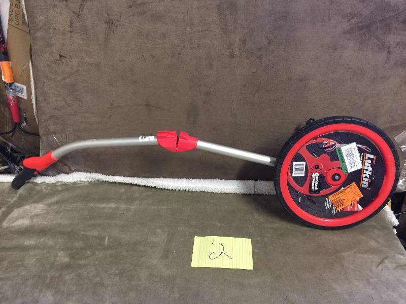 lot 2 image: Lufkin Contractors Large Measuring Wheel Model # PSMW48