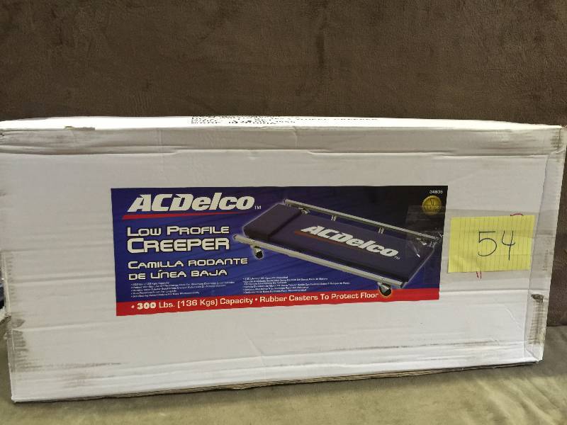 lot 54 image: Acdelco low profile creeper new