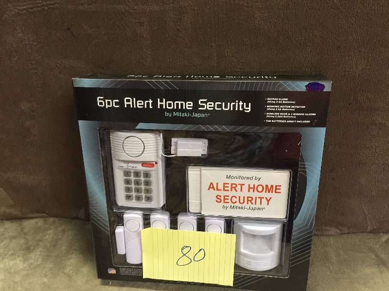 lot 80 image: Mitaki-japan 6pc Home Security System