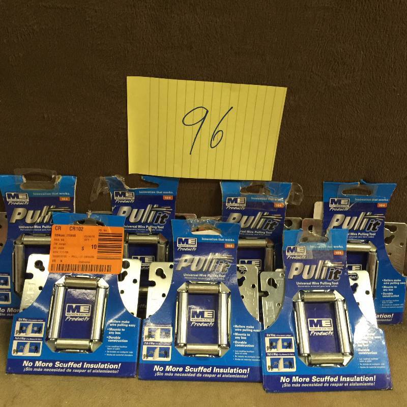 lot 96 image: Lot of Pull-It Universal Wire Pulling Tool New