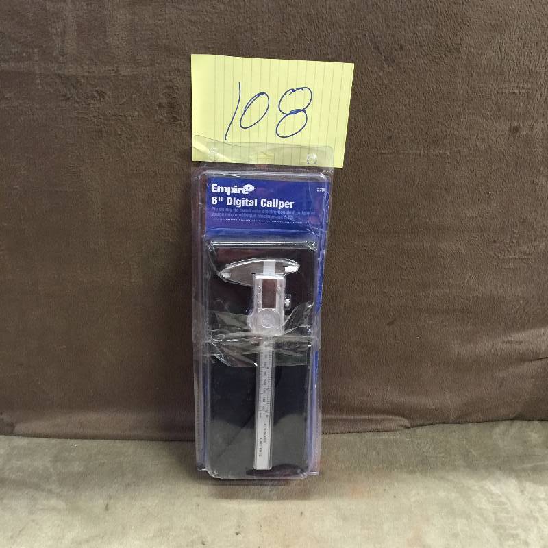 lot 108 image: Empire 6 in. Digital Caliper