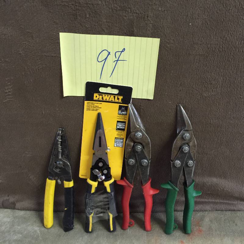 lot 97 image: Lot of assorted Cutters - Used