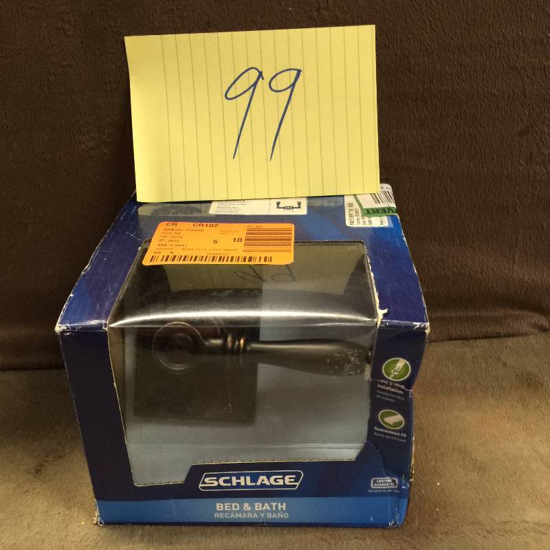 lot 99 image: Schlage Bed Bath Door handle
