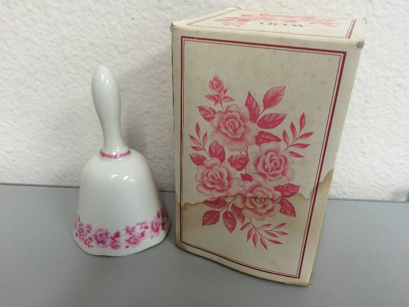 Vintage Avon Unusual China Dinner Bell
