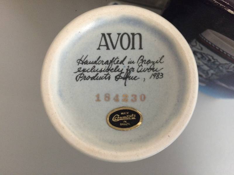 Vintage Avon Endangered Species Stein