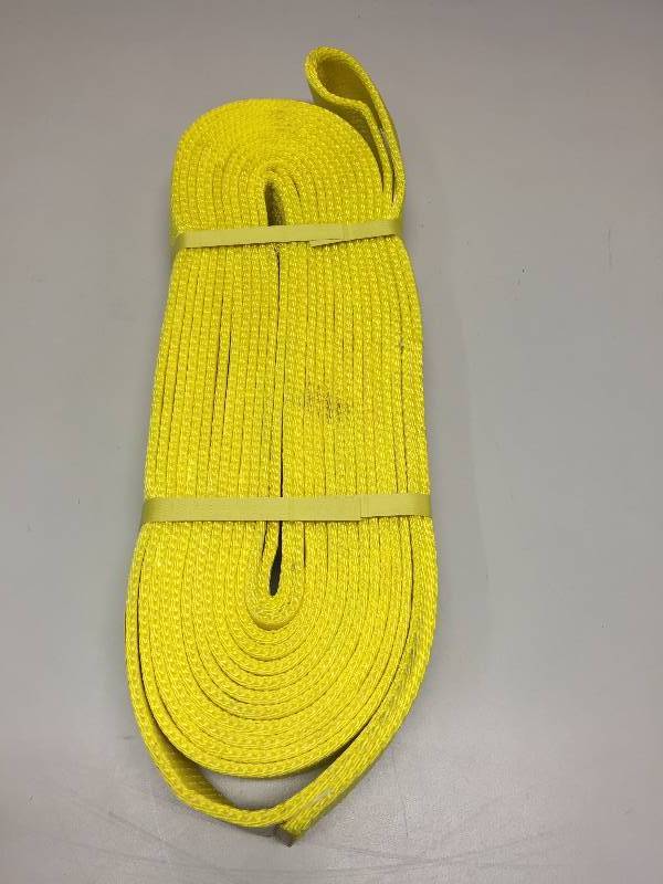 lot 4 image: BOXER TOW STRAP, 2 X 30 BREAKING STRENGTH 20,000LBS