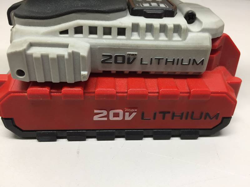 lot 9 image: PORTER CABLE 20V LITHIUM SCREW GUN