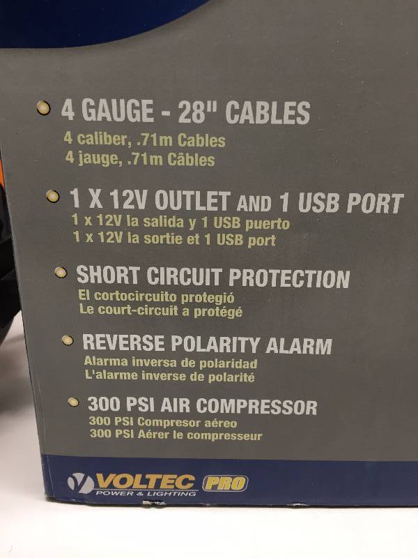 lot 30 image: PRO JUMP STARTER PACK W AIR COMPRESSOR