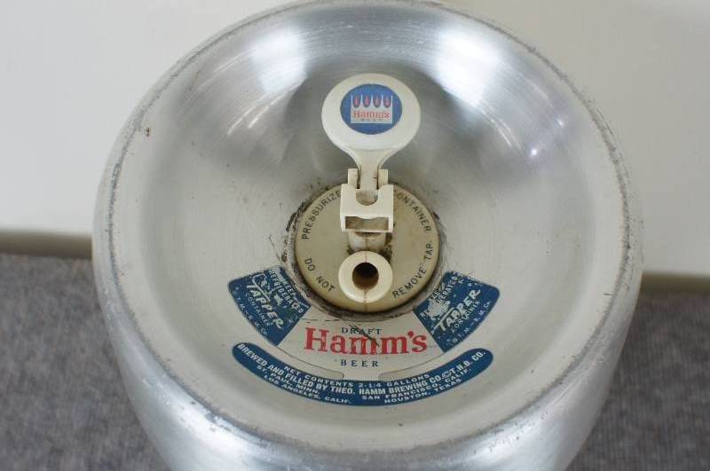 lot 5 image: Hamms Aluminum Pony Keg