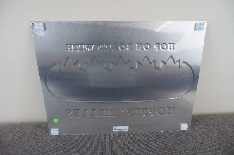 lot 39 image: Leinenkugels Beer Hoppin Hellies Embossed Sign