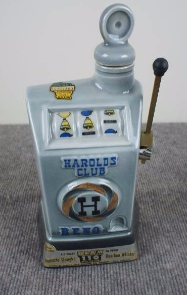 lot 97 image: Slot Machine Decanters