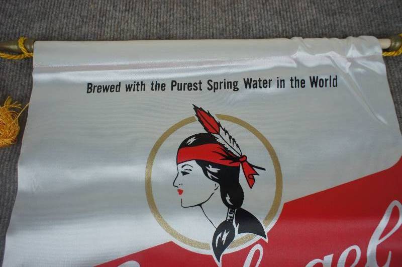 lot 100 image: Leinenkugels Silk Beer Banner