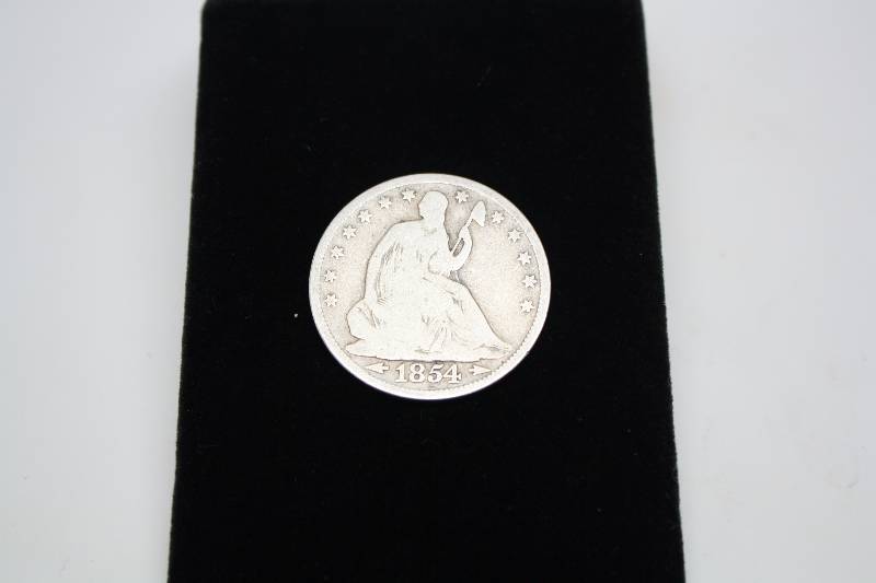 1854 Seated Half Dollar