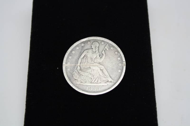 1839 Seated Half Dollar