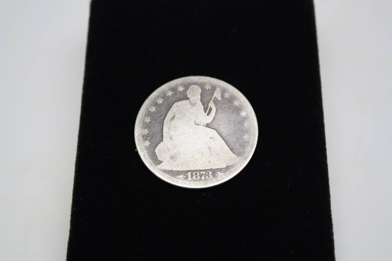 1873 Seated Half Dollar