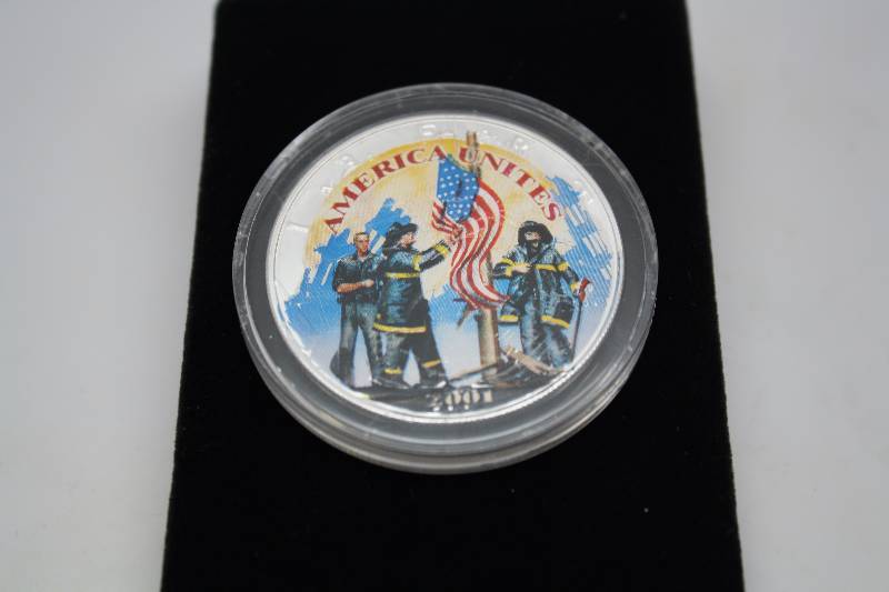 Remember Our Heroes 2001 Silver American Eagle