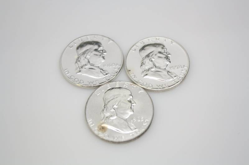 Lot of 3 Franklin Half Dollar Proofs