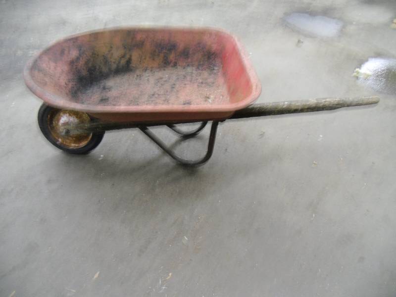 Vintage Minnie Wheel Barrow