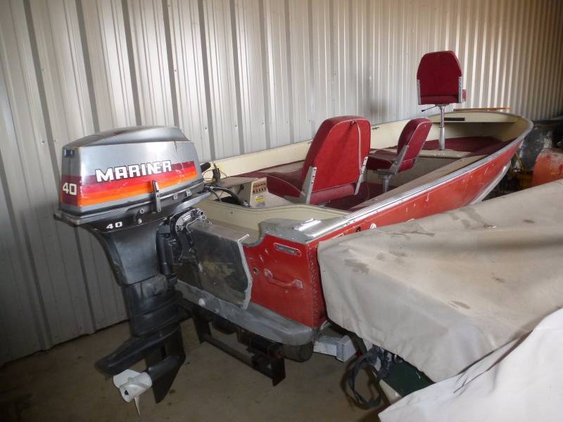 lot 3 image: 1985 Lund 16 Aluminum Boat