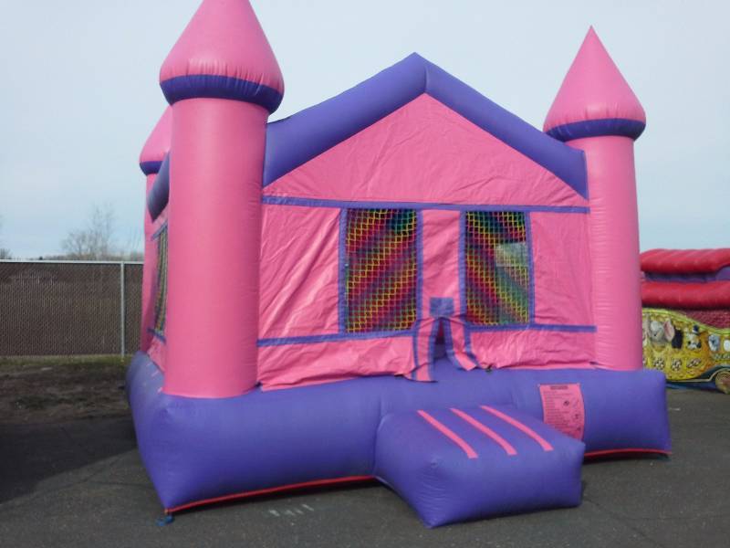 lot 2 image: Pink and Purple Castle