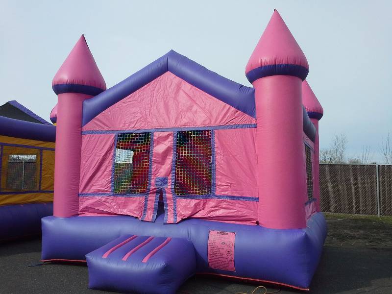 lot 3 image: Pink and Purple Castle