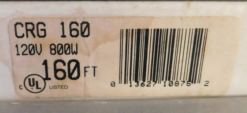 lot 18 image: Easy Heat Electric Roof De-Icing Cable