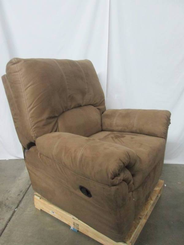 lot 28 image: Ashley Benjamin Microfiber RockerRecliner