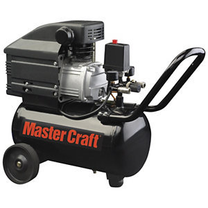 lot 9 image: Master Craft 6-Gallon 3.5HP Air Compressor