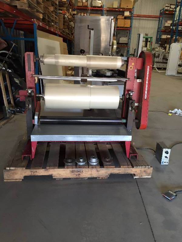 Industrial Cold Laminator 30.5 Laminating Head-Overall Dimensions 40x27x56.5 See the YouTube