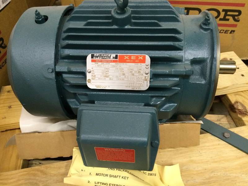 Reliance Electric Duty Master Motor Brand New Reliance Electric Duty Master Motor Brand New Lot K Bid