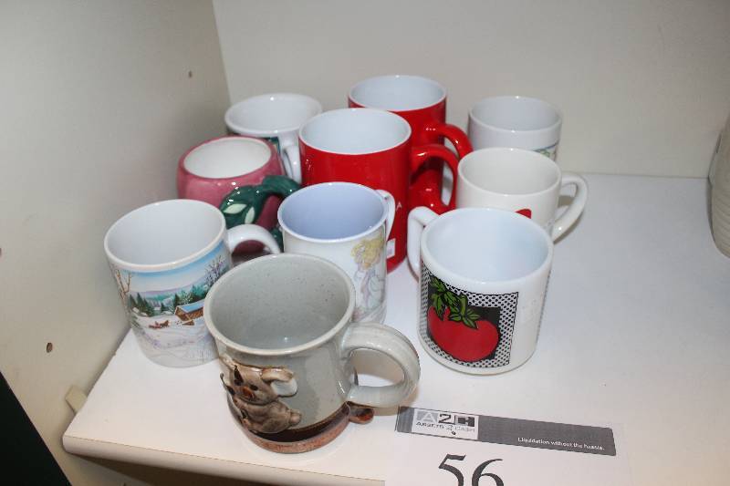 lot 56 image: Shelf Lot of Ceramics
