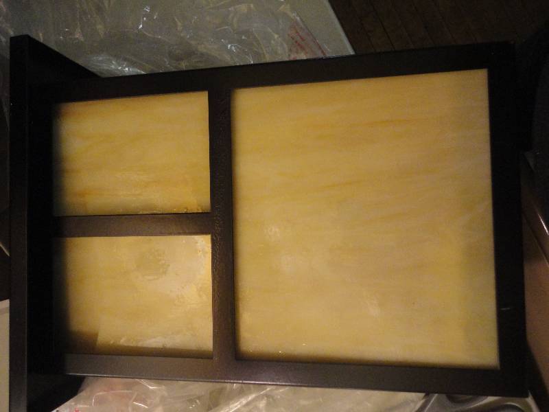 Outdoor Wall Lantern - cracked in glass