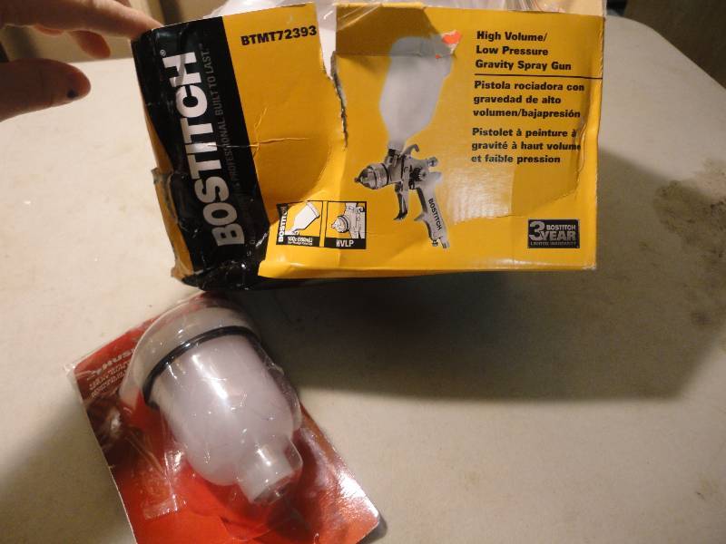 Bostitch High VolumeLow Pressure Gravity Spray gun