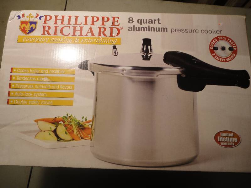 8 Qt Aluminum pressure cooker