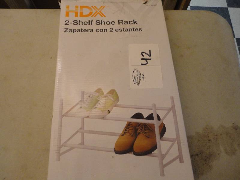 Shoe rack - shelving - belt holder